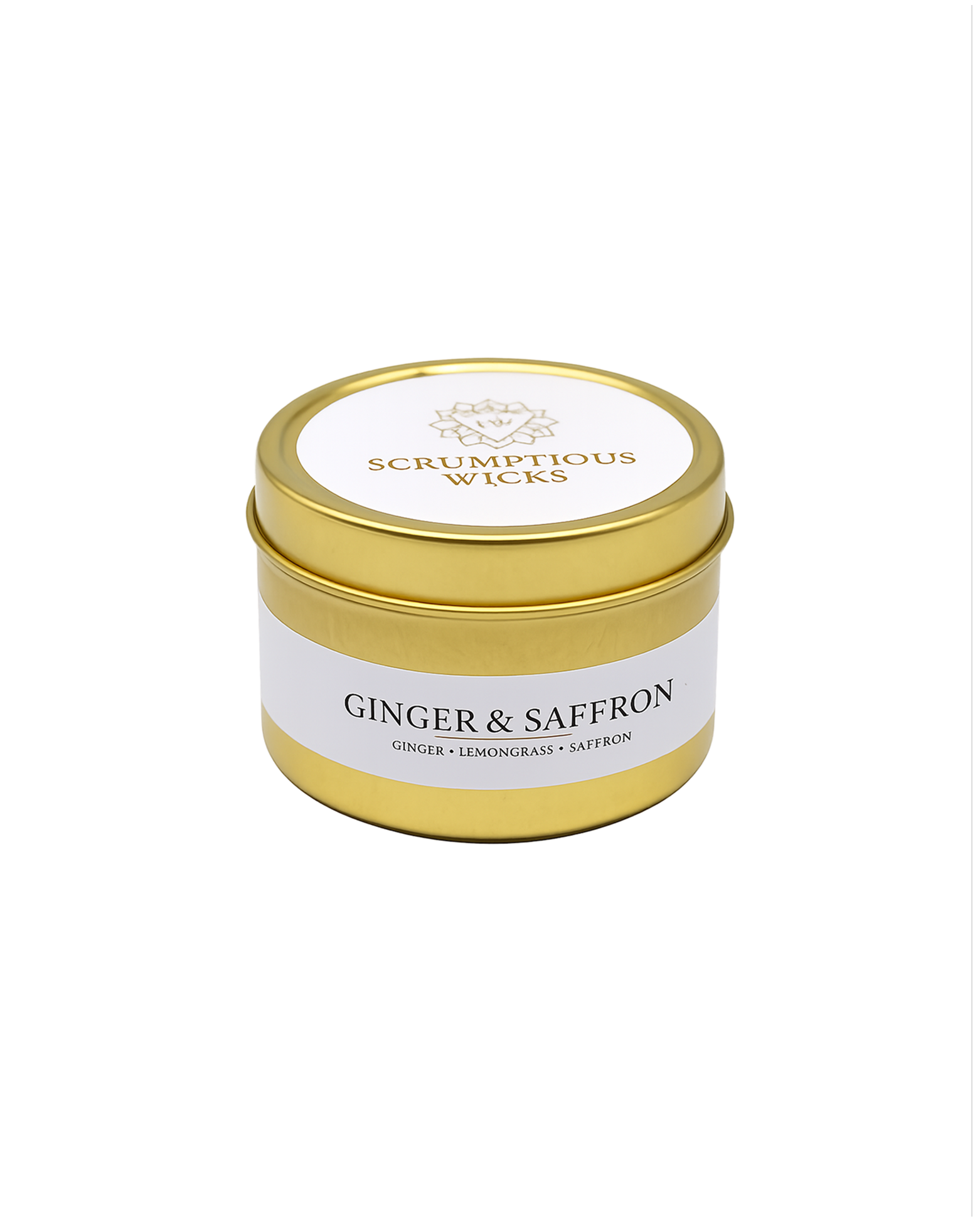 Ginger & Saffron Coconut Wax Candle