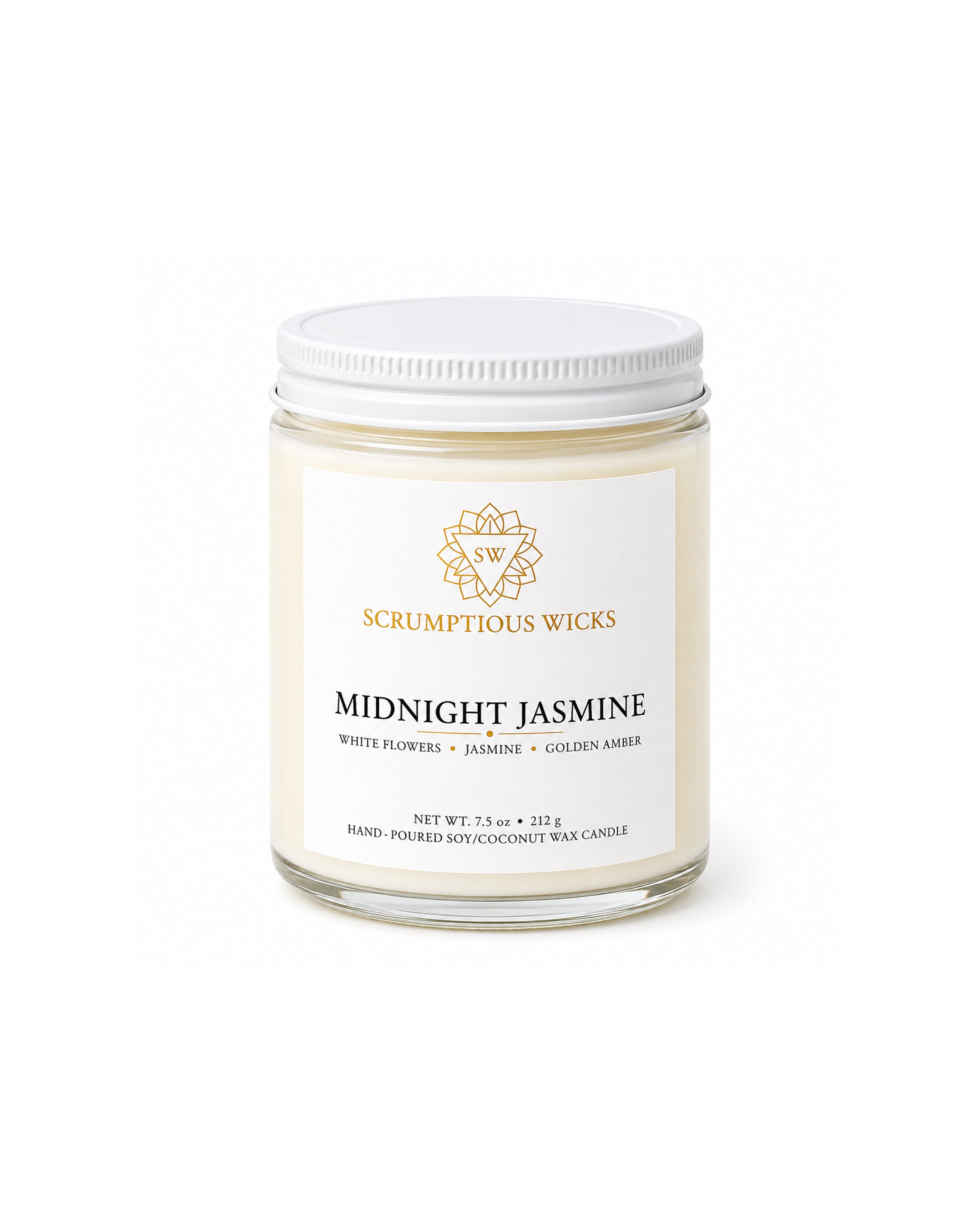 Midnight Jasmine Coconut Wax Candle