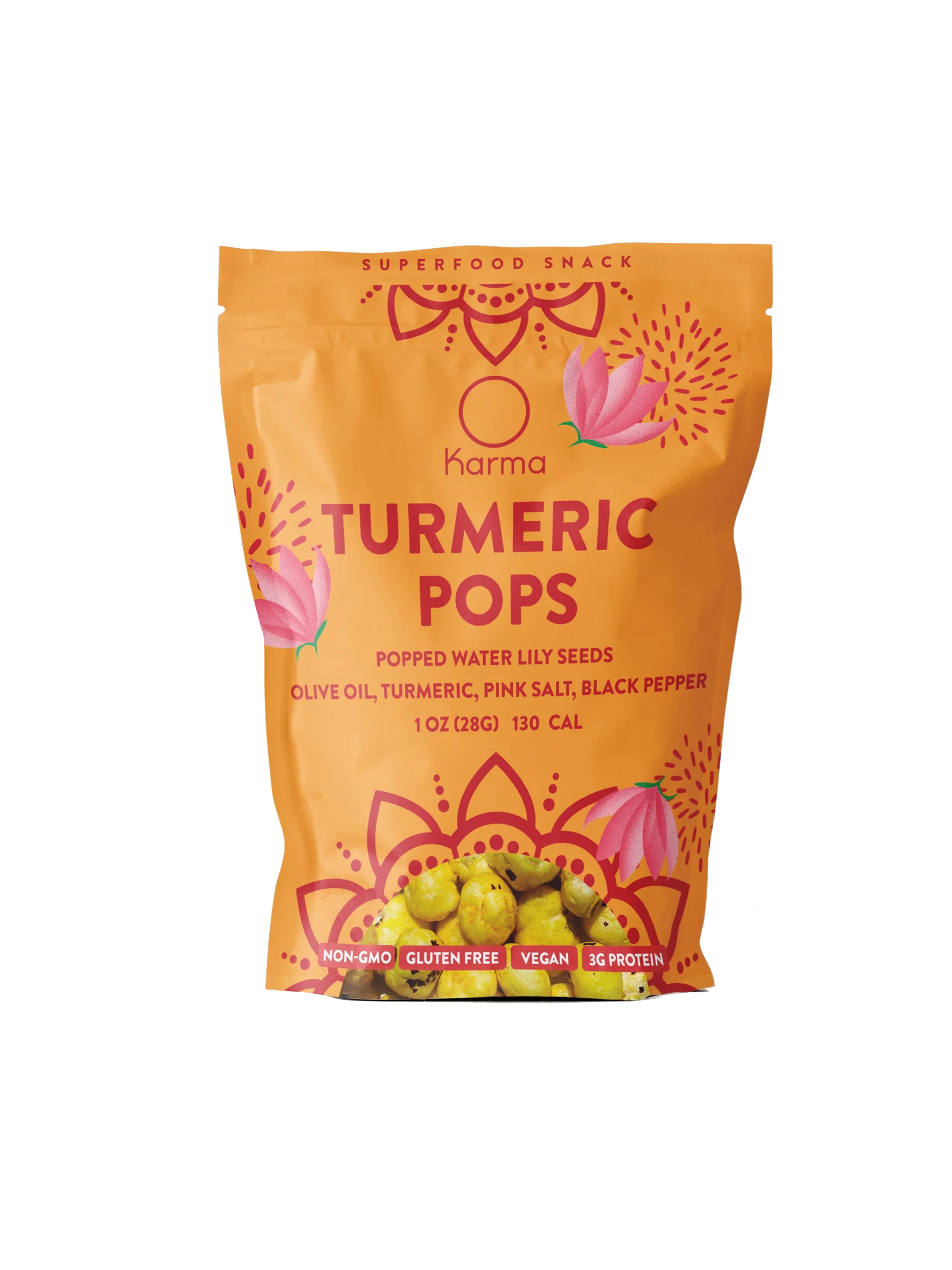 Turmeric - Popped Water Lily Seeds