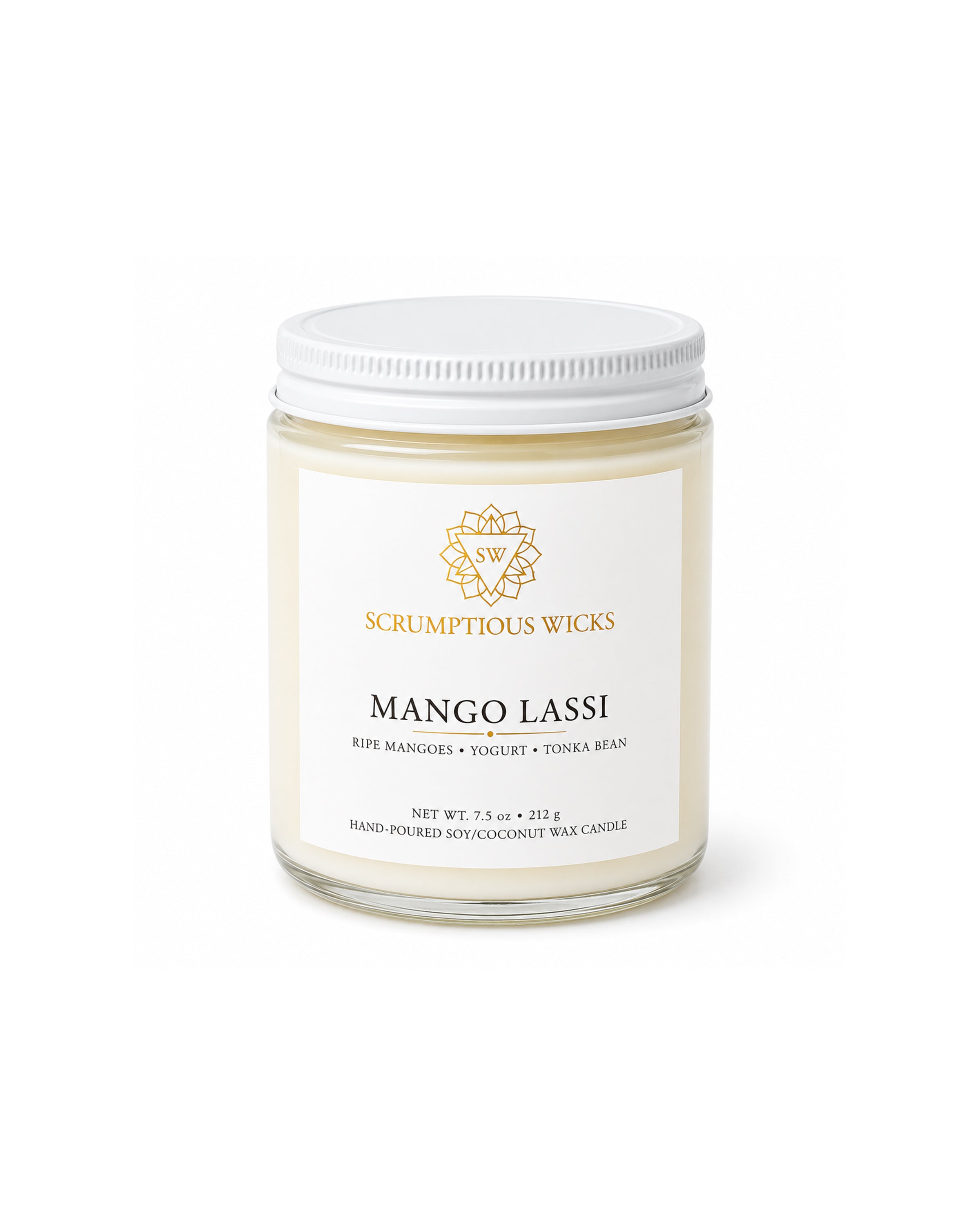 Mango Lassi coconut wax candle